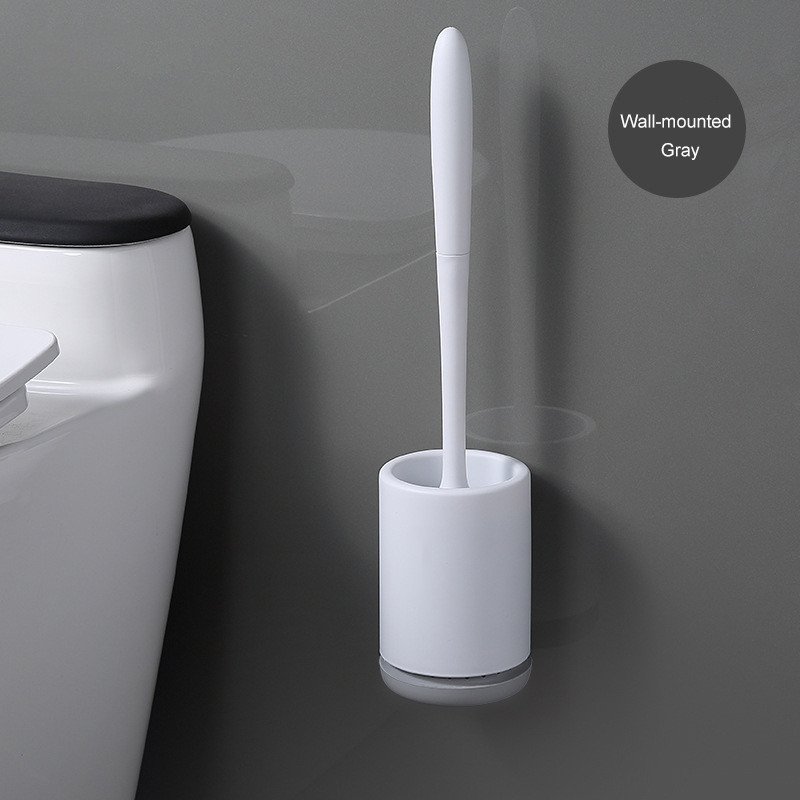 Non-stick Hair Soft Plastic Brush Head Toilet - Image 9