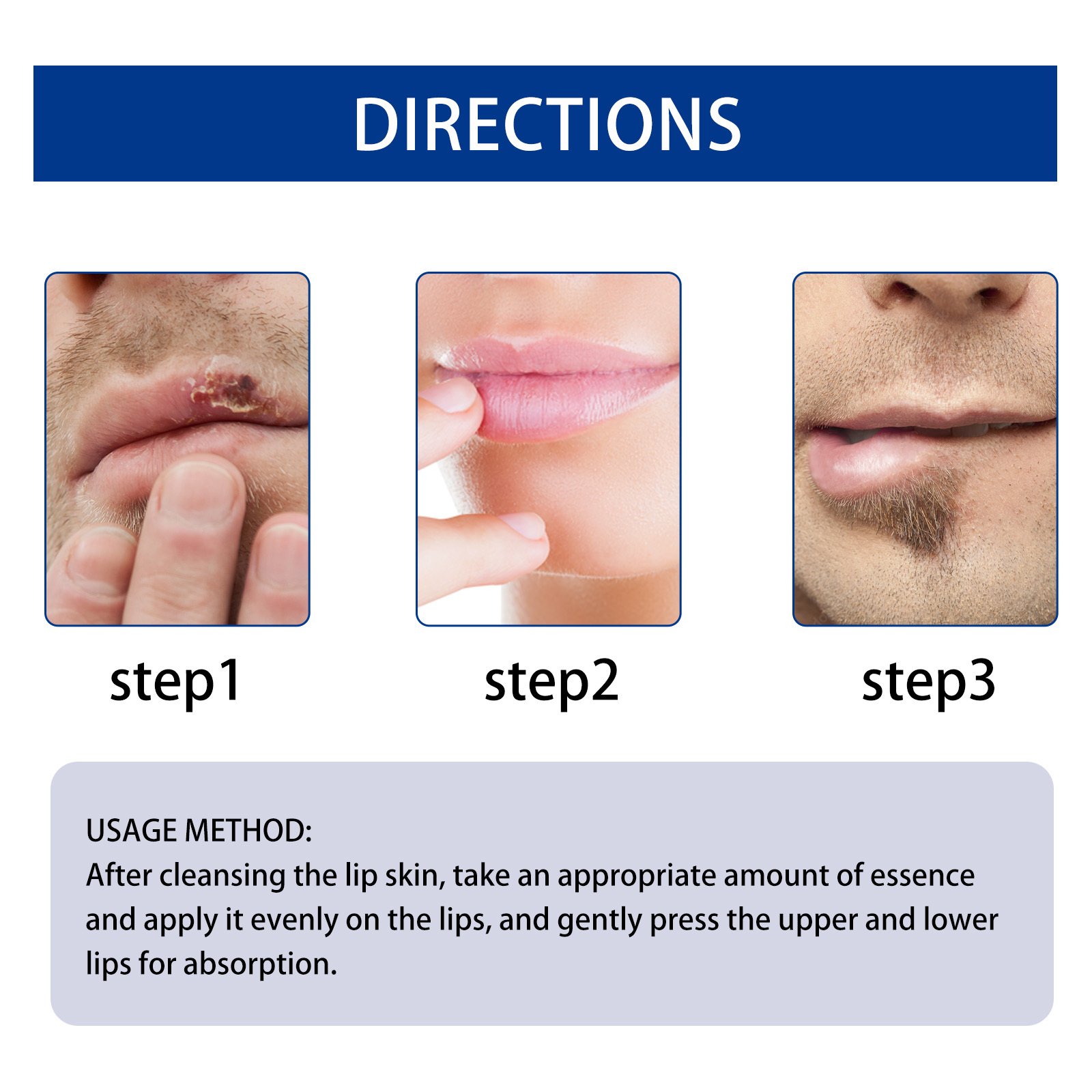 EAST MOON Lip Essence Rolling Lotion, Moisturize And Fade Lip Lines, Prevent Dry Crack And Dead Skin, Plump And Moisturize Lips - Image 7