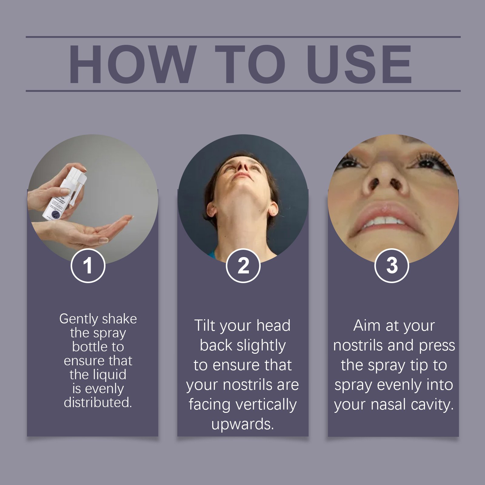South Moon Nasal Relief Adult Sleep Nasal Congestion Cleaning Repair Nasal Care Spray - Image 7
