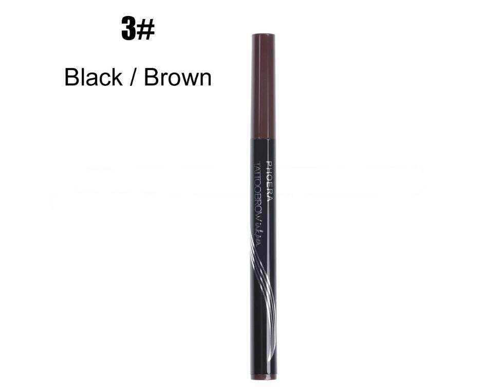 New Long Lasting Ultra-Fine Four-Comb Eyebrow Pencil - Image 6
