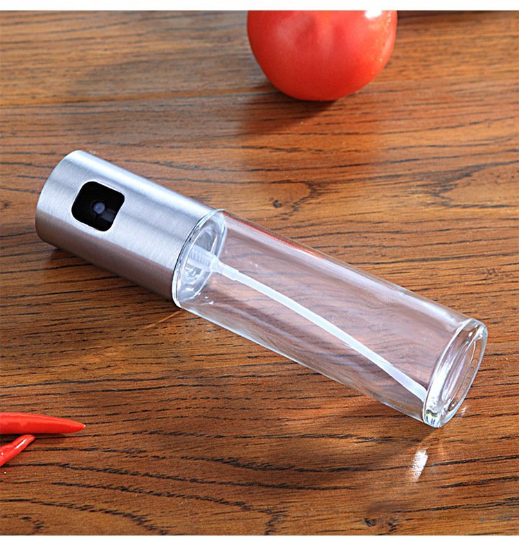 BBQ Healthy Kitchen Cooking Oil Vinegar Spray Bottle Push Type Oil Spray BottlePump Oil Tank Leakproof BBQ Sprayer BBQ Tools Kitchen Gadgets - Image 7