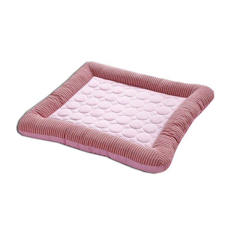 Pet Cooling Pad Bed For Dogs Cats Puppy Kitten Cool Mat Pet Blanket Ice Silk Material Soft For Summer Sleeping Blue Breathable - Image 8