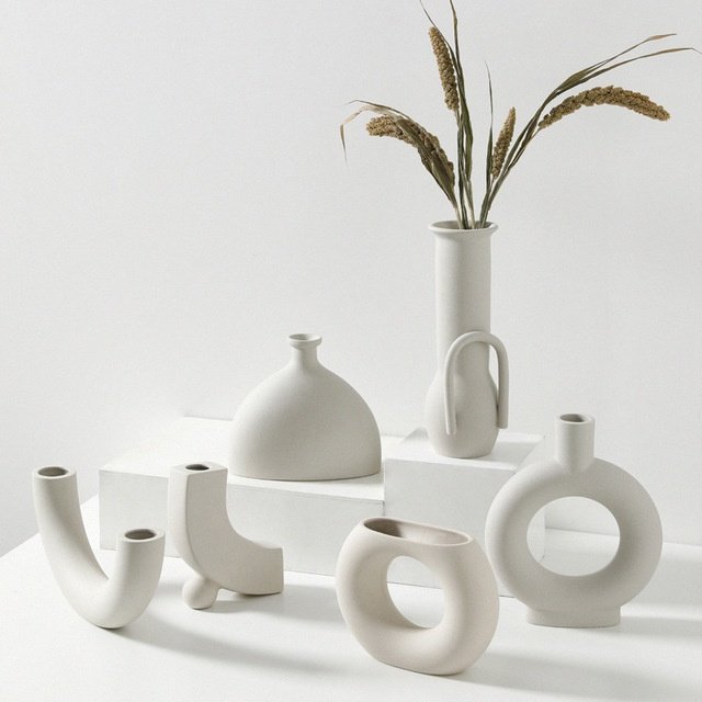 Nordic decoration ceramic vase - Image 3