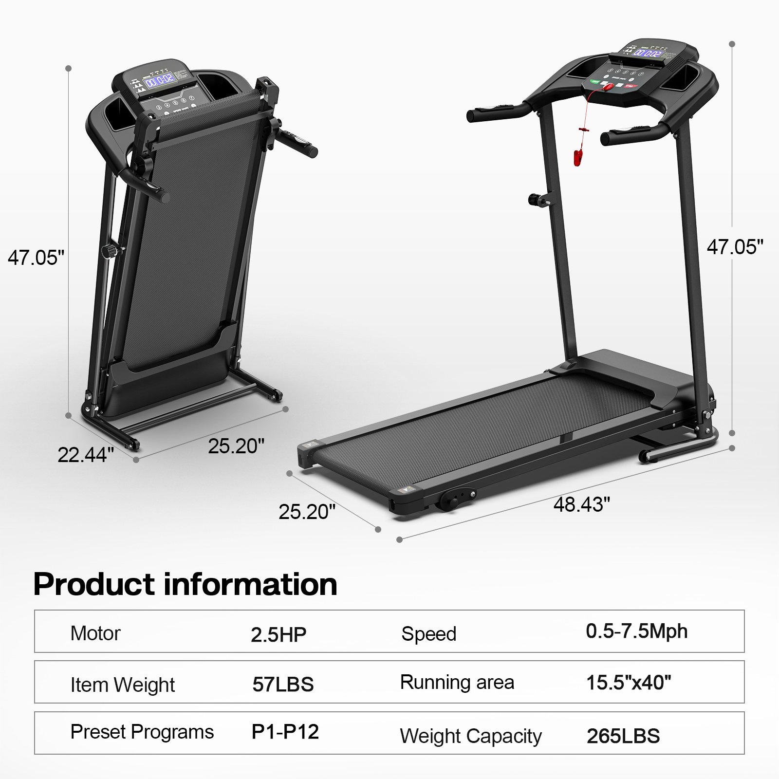 Treadmill JK106 - Image 9