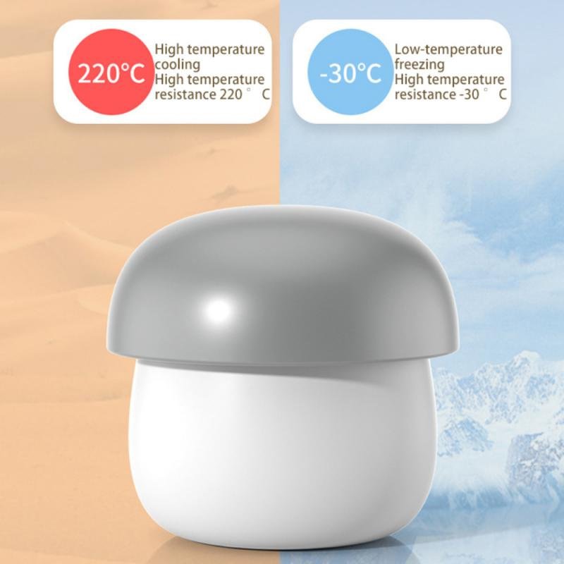 Ice Block Mold Silicone Mushroom Ice Cup Frozen Refrigerator Ice Grid Box Durable Easy Demould Bucket Homemade Crushed Ice Maker Ktichen Gadgets - Image 6