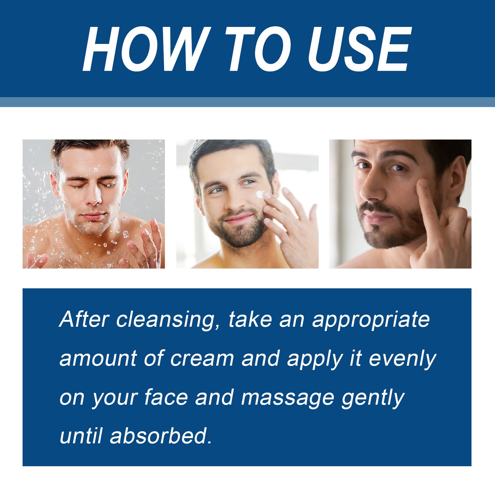 East Moon Moisturizing Lotion For Men Firming And Moisturizing Deep Hydrating Facial Skin Anti-Aging Lotion - Image 7