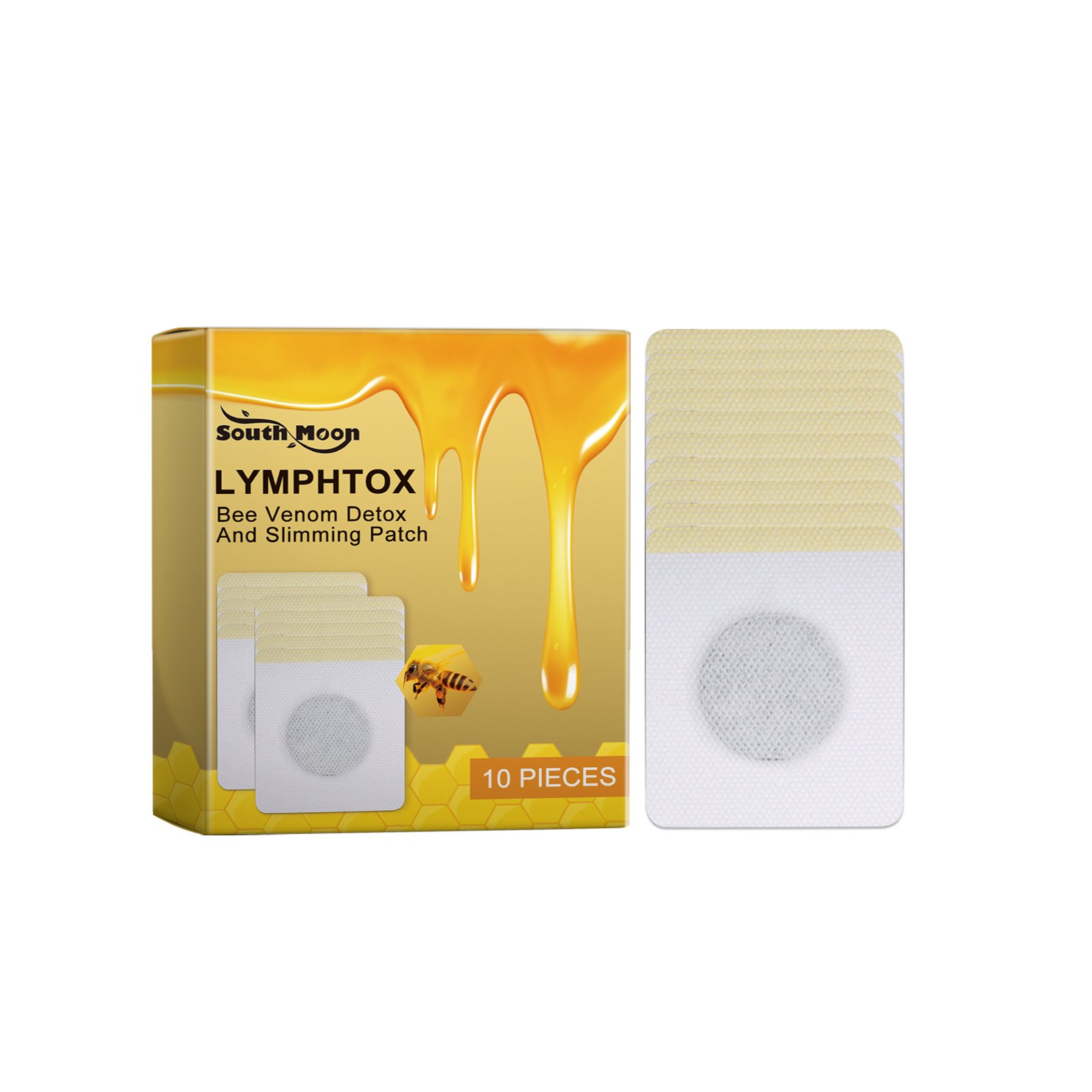 South Moon Bee Venom Slimming Patch Firming Belly Thighs Belly Belly Bairymeat Slimming Belly Button Patch - Image 2