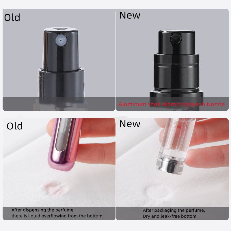 Perfume Vaporizers Bottled Bottoms Filled With Perfume High-end Travel Portable Spray Small Sample Empty Bottle Dispenser - Image 4