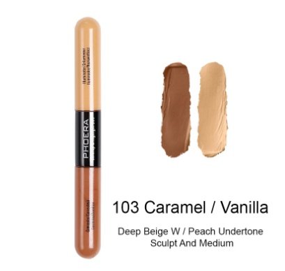Double Heads Are Suitable For Any Skin Type Natural Color Brightening Liquid Concealer - Image 3