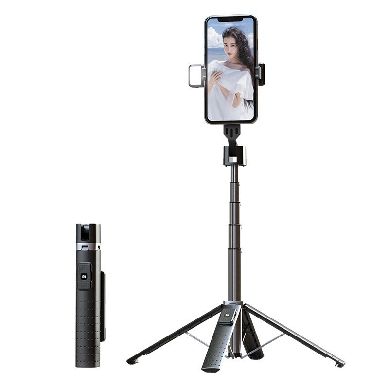 Quadrupod Double Fill Light Mobile Phone Bluetooth-compatible Selfie Stick - Image 8