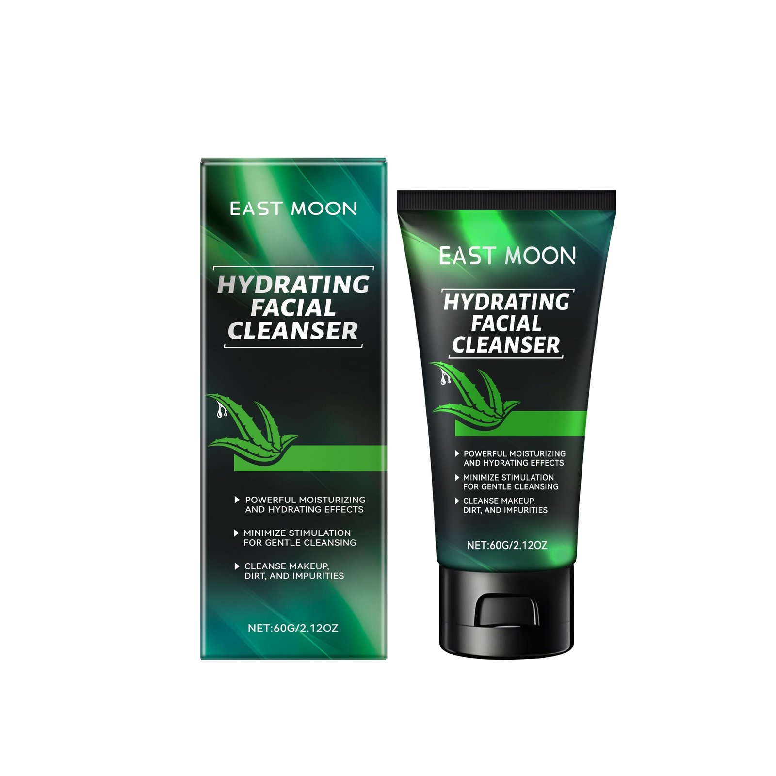 East Moon Gentle Moisturizing Cleanser, Moisturizes And Cleanses Facial Skin With A Refreshing, Non-Tightening Cleanser - Image 2