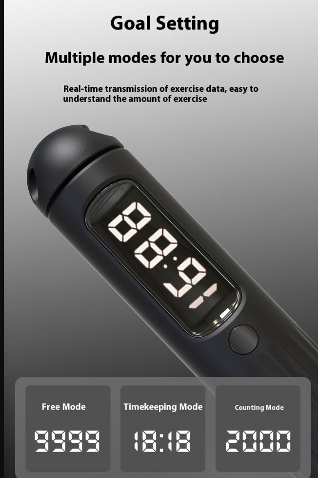 Smart Bluetooth Skipping Rope With CounterFitness Weight Bearing Ball - Image 6
