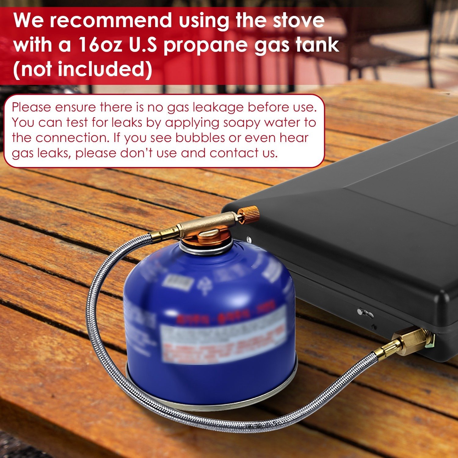 3 Burner Camping Stove 20000 BTU Portable Foldable Propane Stove With Toast Tray Windshield Portable Handle Outdoor Cooking Gas Stove For RV Camping BBQ Picnic - Image 6
