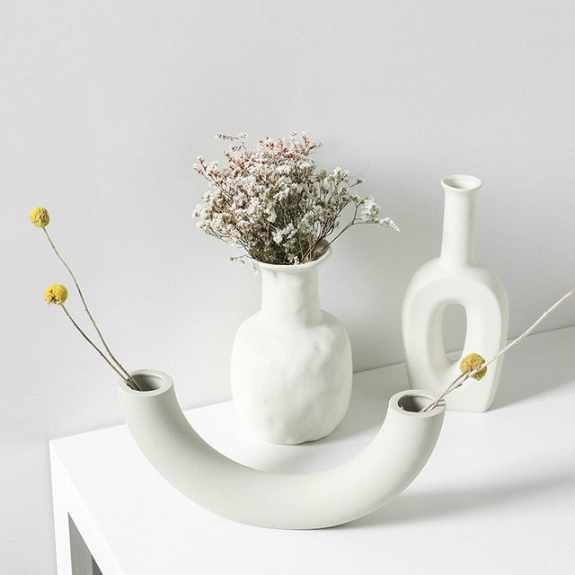 Nordic decoration ceramic vase - Image 2
