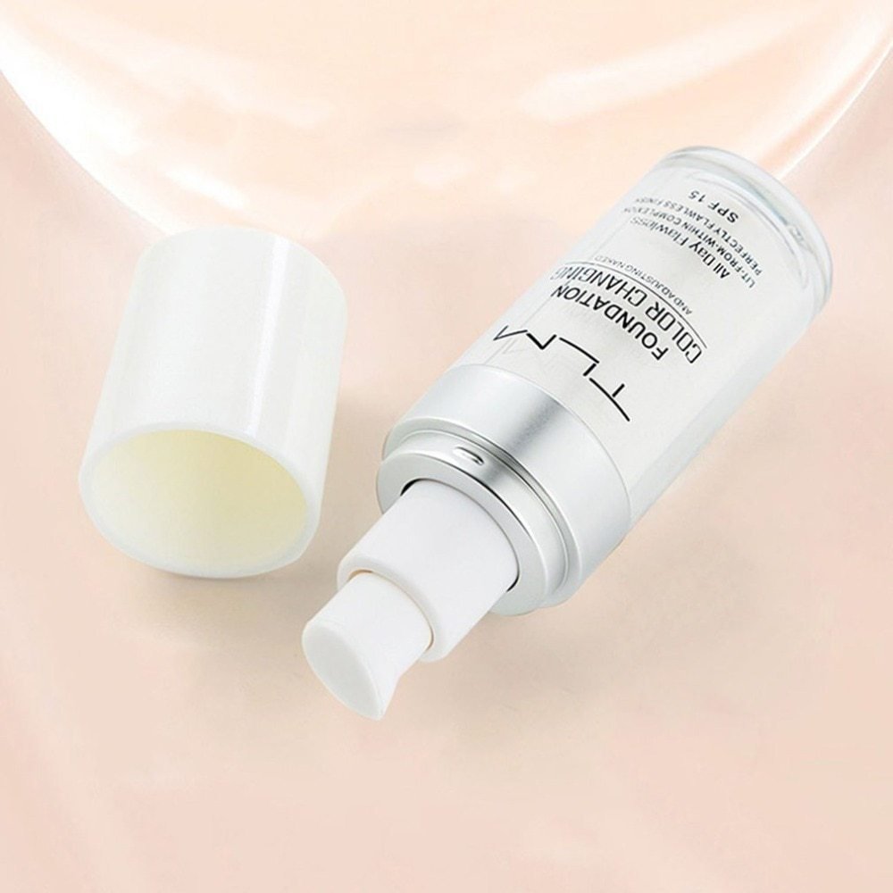 Temperature Liquid Foundation Concealer Portable Natural Color Makeup Foundation BB Concealer - Image 6
