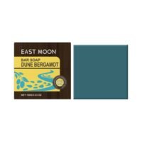 East Moon Dune Bergamot Bath Soap, Fragrance Refreshing Oil Control Hand Soap Cleanser Bath Cleansing Soap