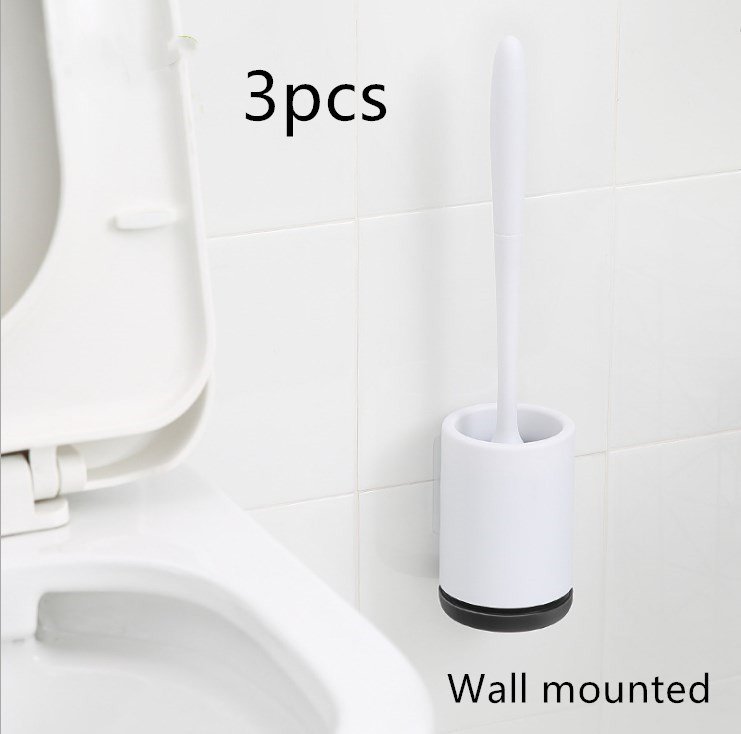 Non-stick Hair Soft Plastic Brush Head Toilet - Image 10