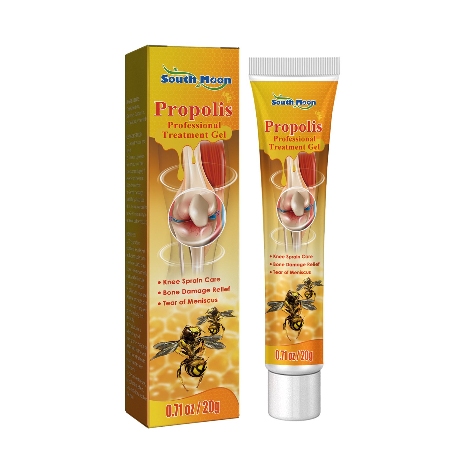 South Moon Joint Care Gel Body Massage Cream For Knee, Lumbar, Shoulder, Neck And Hamstring Pain Relief - Image 6