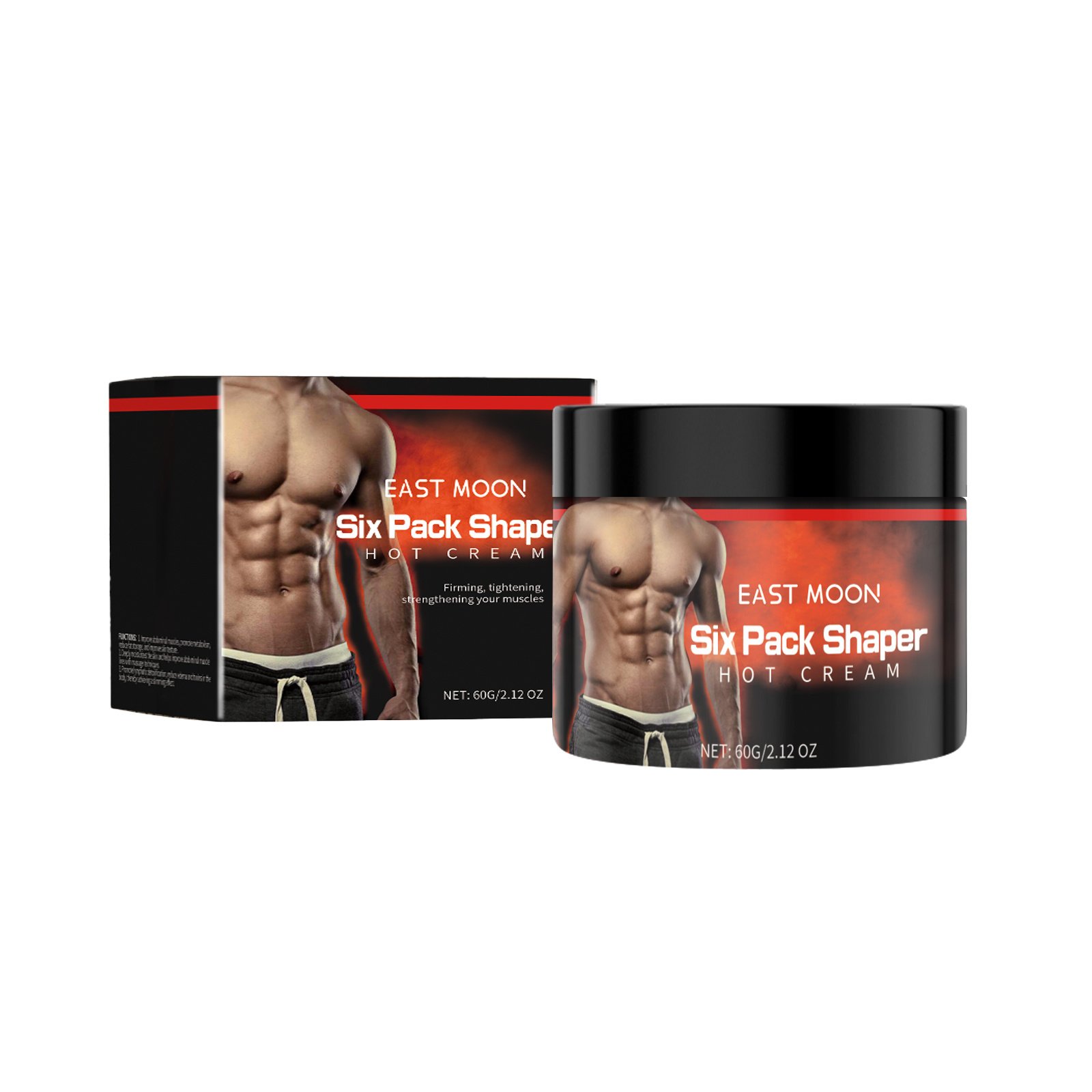 East Moon Abdominal Massage Cream Shape And Firming Men's Exercise To Help Improve Muscle Line - Image 2
