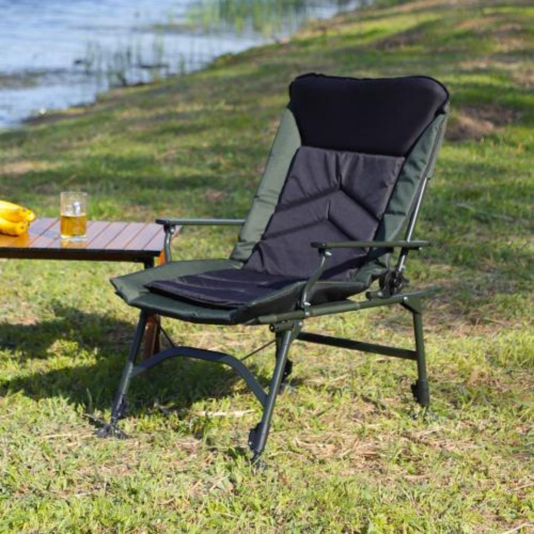 Camping Lounge Chair With Removable Footrest - Image 4