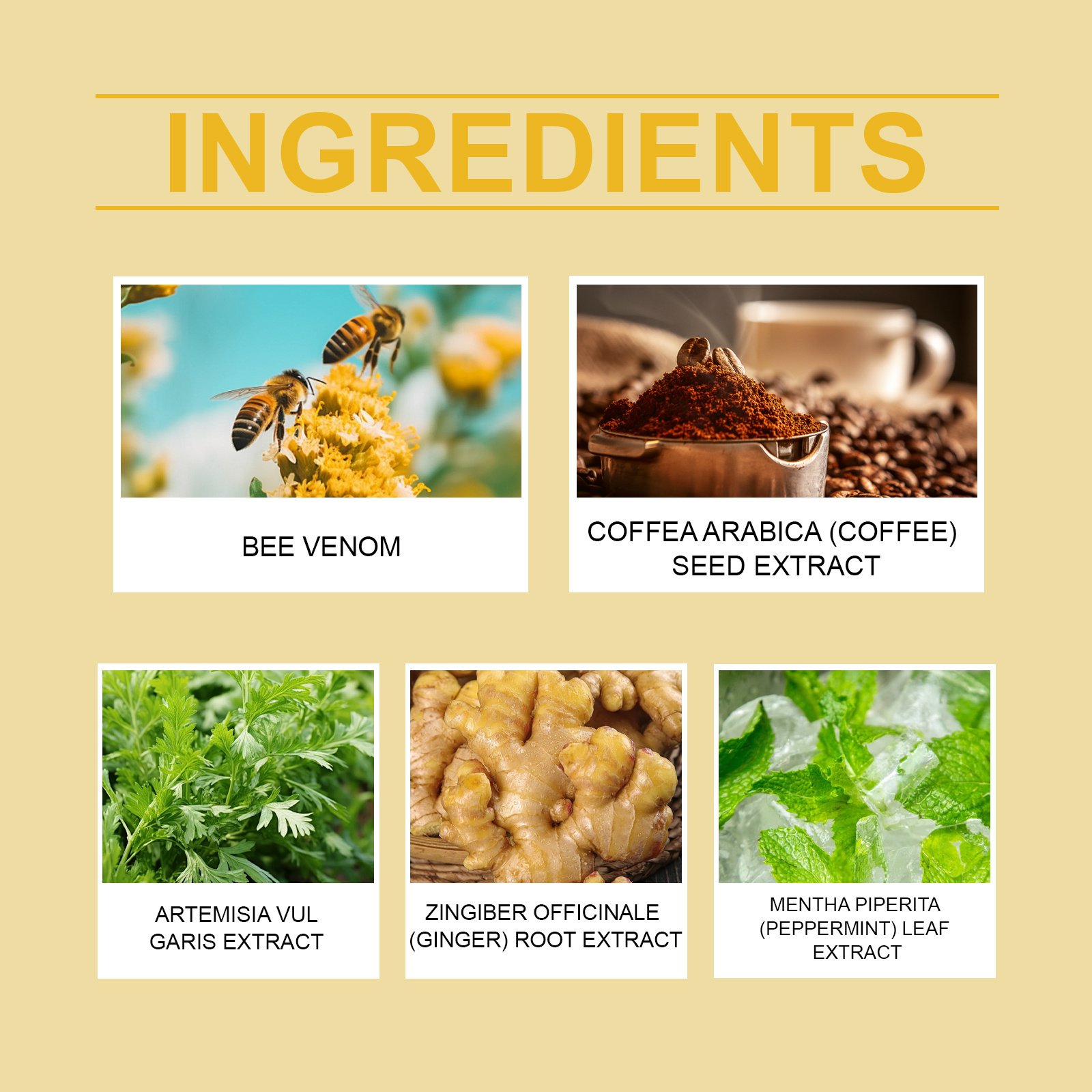 South Moon Bee Venom Slimming Patch Firming Belly Thighs Belly Belly Bairymeat Slimming Belly Button Patch - Image 6