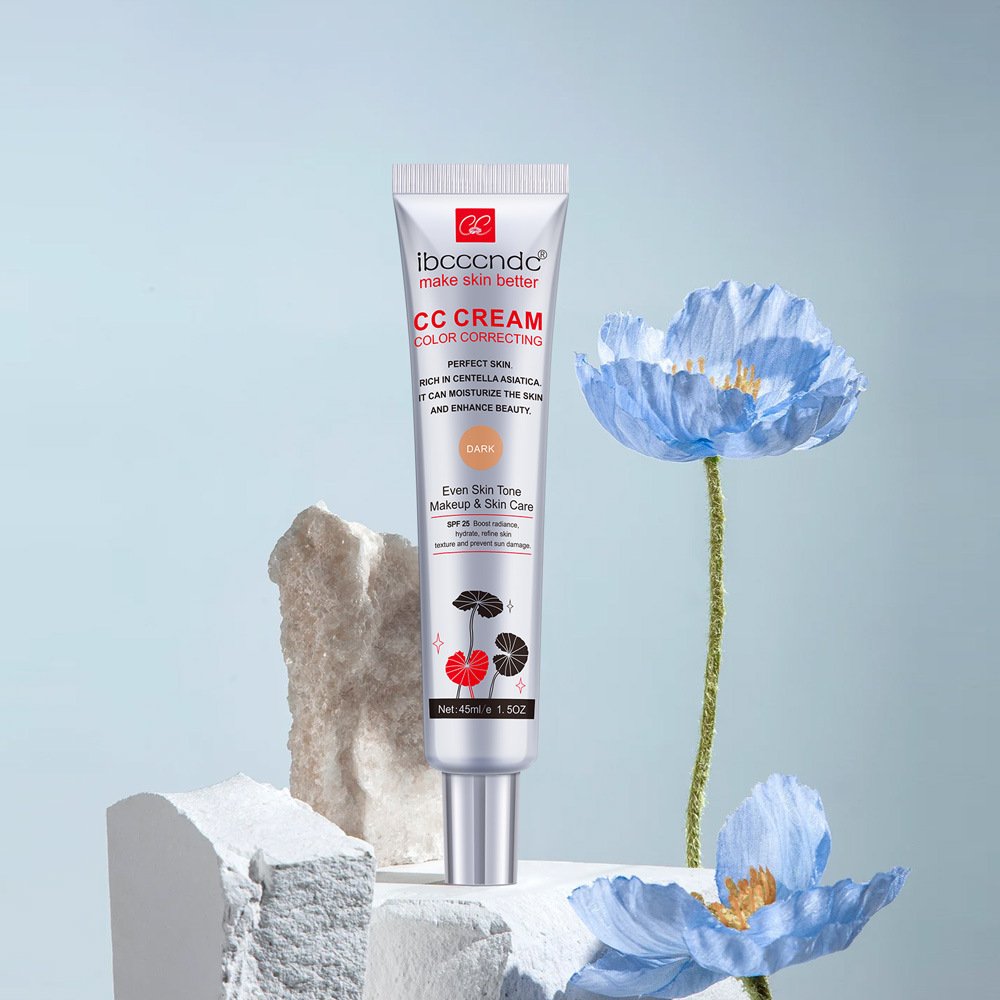 Moisturizing Correcting CC Cream Waterproof Anti-sweat Makeup Before Concealer Lasting Women Makeup Protect Skin Erborian Make - Image 2