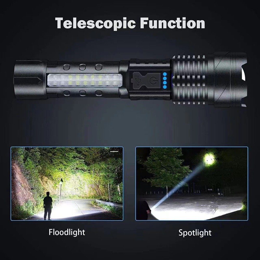 Ultra-bright Multi-function Flashlight - A Must-have For Outdoor Adventures And Rescues, Portable, Durable, And Available In A Variety Of Types - Image 7