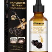 South Moon Black Ganoderma White To Black Hair Treatment Nourishing Hair Moisturizing Hair Repairing Massage Serum