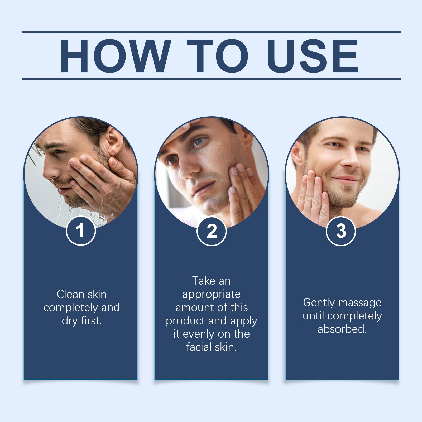 East Moon Men's Face Firming Serum, Lighten Fine Lines, Firming And Hydrating Daily Skin Care - Image 7