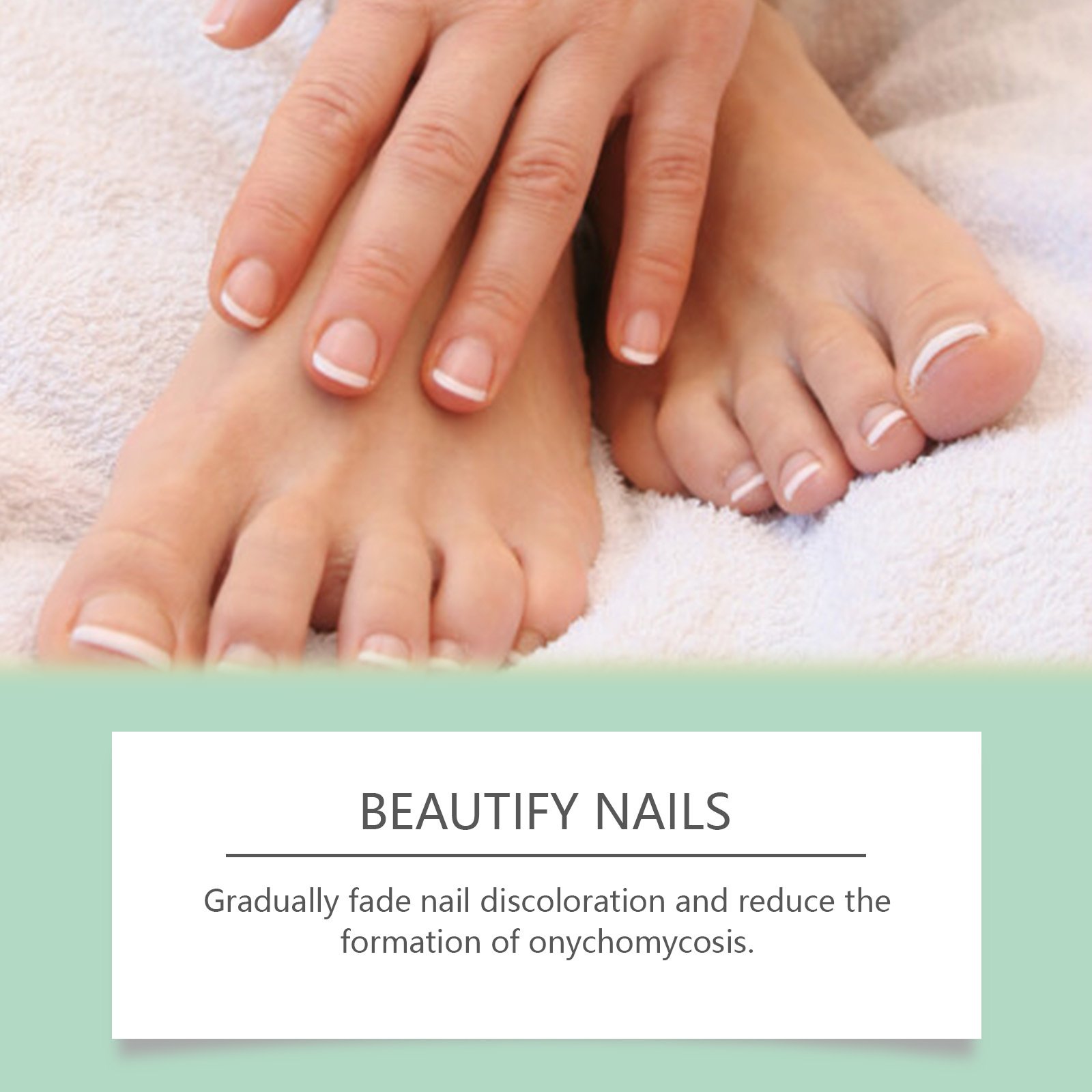 South Moon Nail Care Serum, Soft Nail Cream Brightening Nails Clean Nails Thick Toe Care Nails - Image 4