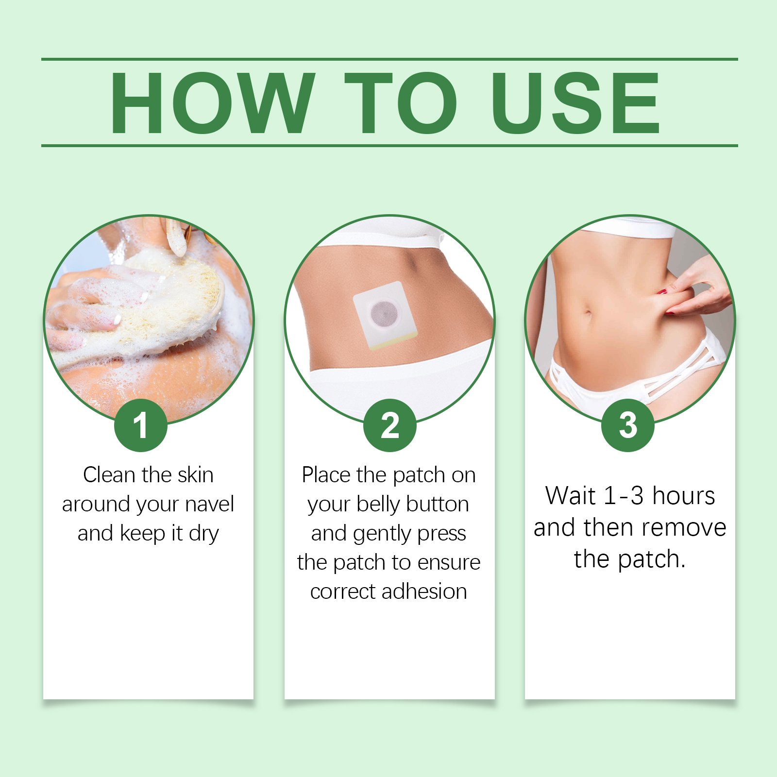 South Moon Herbal Body Care Patches, Herbal Body Care For Lazy People Daily Firming Skin Big Belly Arms Bye Bye Meat - Image 7