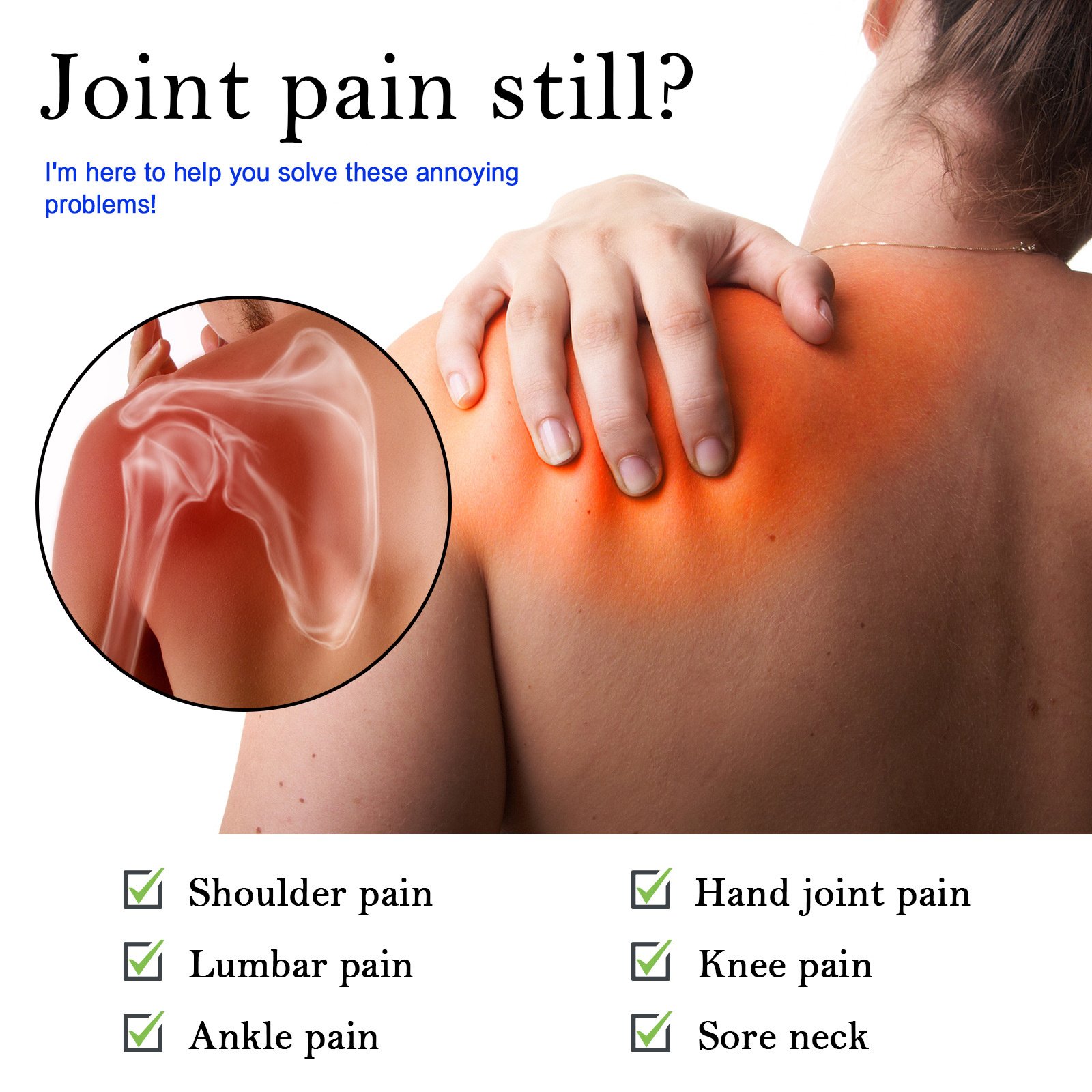South Moon Joint Care Gel Body Massage Cream For Knee, Lumbar, Shoulder, Neck And Hamstring Pain Relief - Image 3