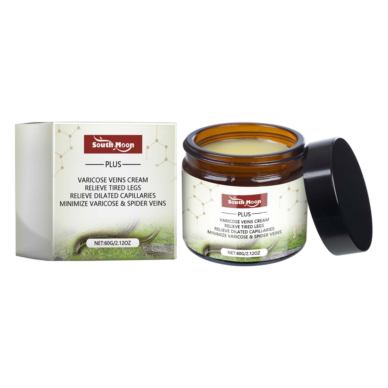 South Moon Leg Care Cream, Gentle Nourishing Massage To Relieve Leg Discomfort Daily Leg Care Cream - Image 2