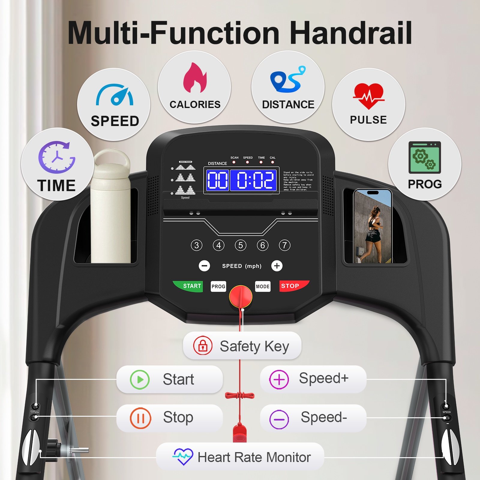 Treadmill JK106 - Image 7