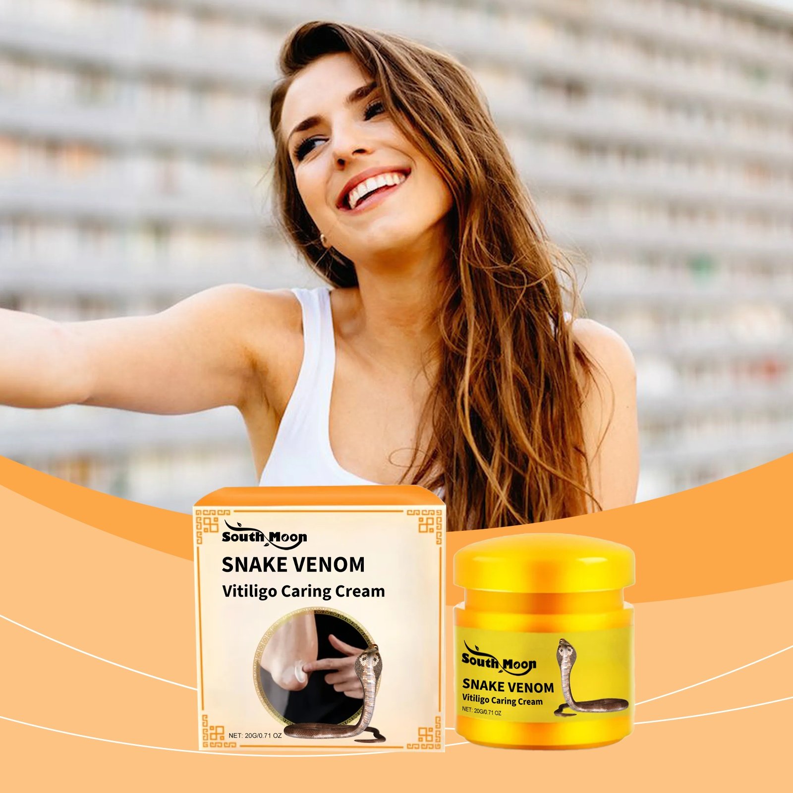 South Moon Skin Care Cream Relief Hand And Foot Skin Discomfort Nourishing Care Skin Moisturizing Repair Cream - Image 3