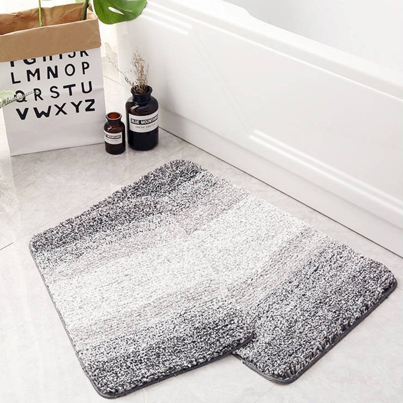 Gradually Microfiber TPR Non-slip Sole Floor Mat - Image 2
